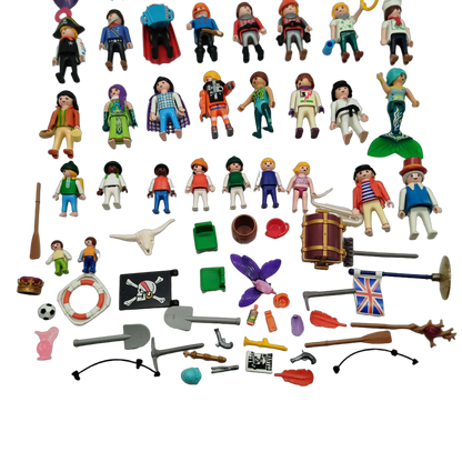 Playmobil Bundle Set von 32 Figuren & Zubehör
