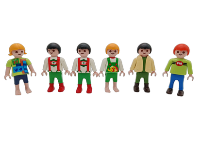 Playmobil Bundle Set von 17 Figuren Kinder & Erwachsene