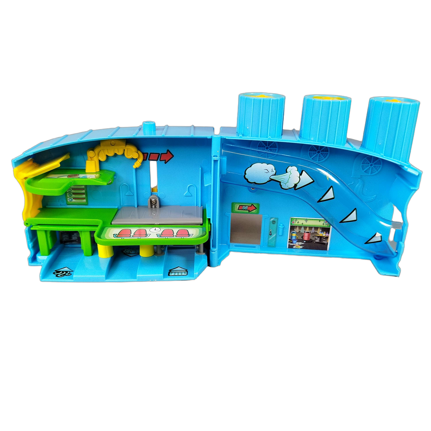 Micro Machines Car Wash Expanding Playset