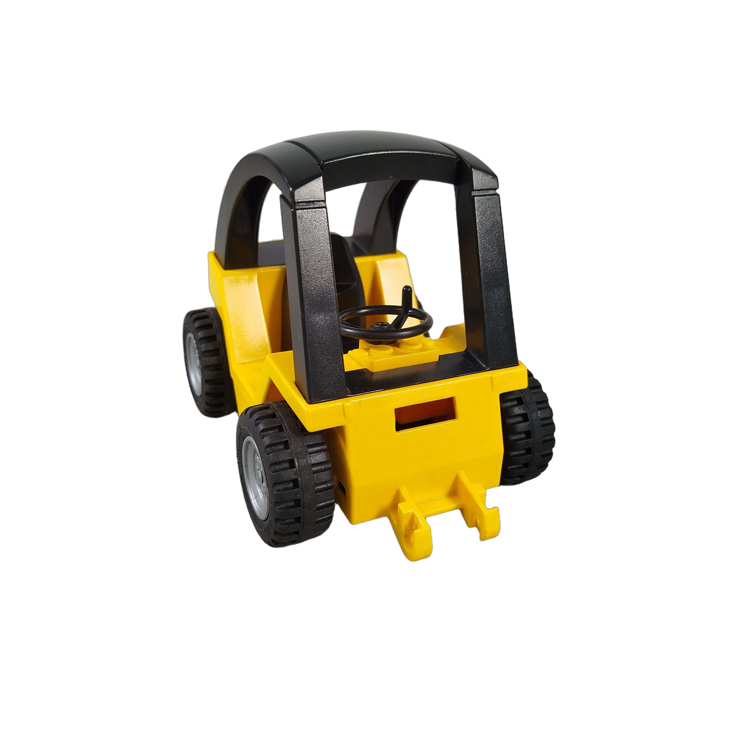 Playmobil Gabelstapler mit Fracht Fahrzeug