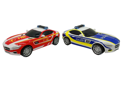 Carrera Bundle Polizei Mercedes-AMG GT 112 Set von 2 Spielzeugautos
