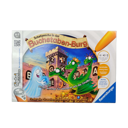 Ravensburger TipToi Buchstabenburg Buch Neuwertig