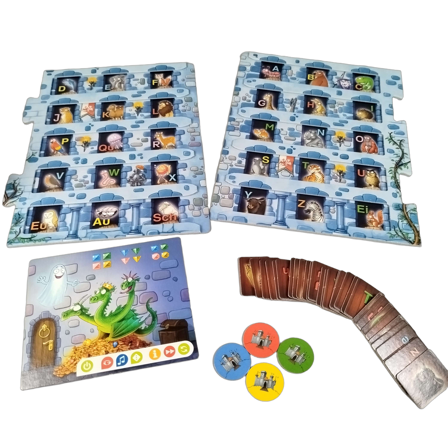 Ravensburger TipToi Buchstabenburg Buch Neuwertig