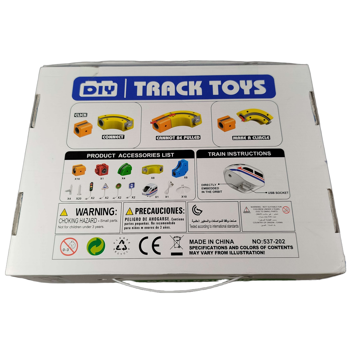 XTKM Cube Track 537-202 Baukasten mit Zug