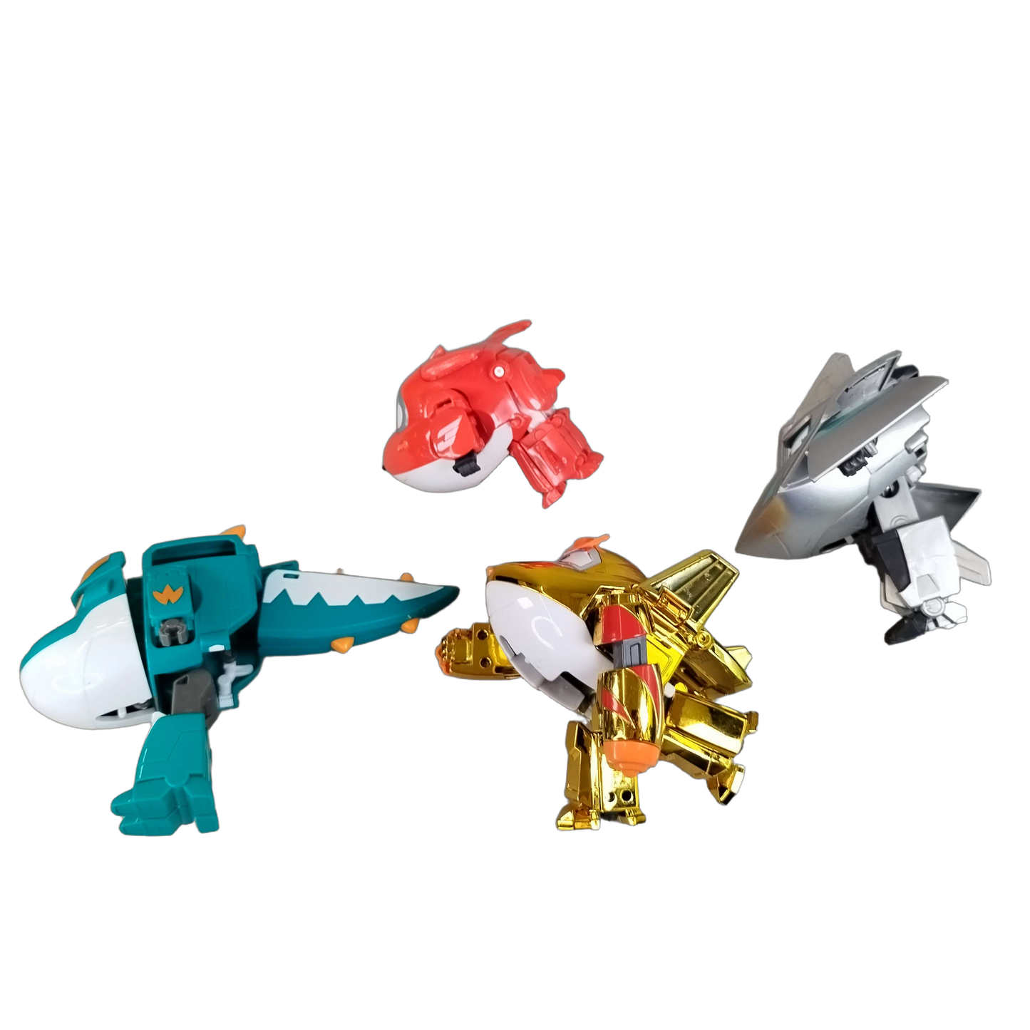 Super Wings Bundle 4x Flugzeuge Figuren