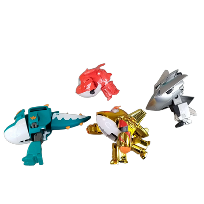 Super Wings Bundle 4x Flugzeuge Figuren