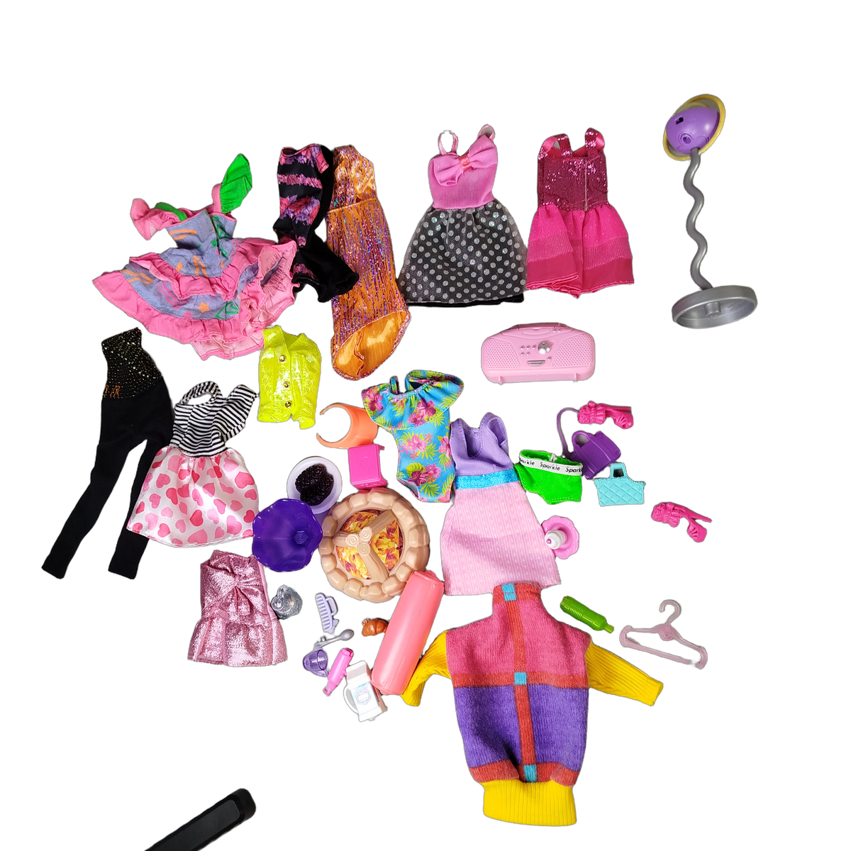 Bundle Chelsea Set Puppe, Föhn, Kleidung & Zubehör