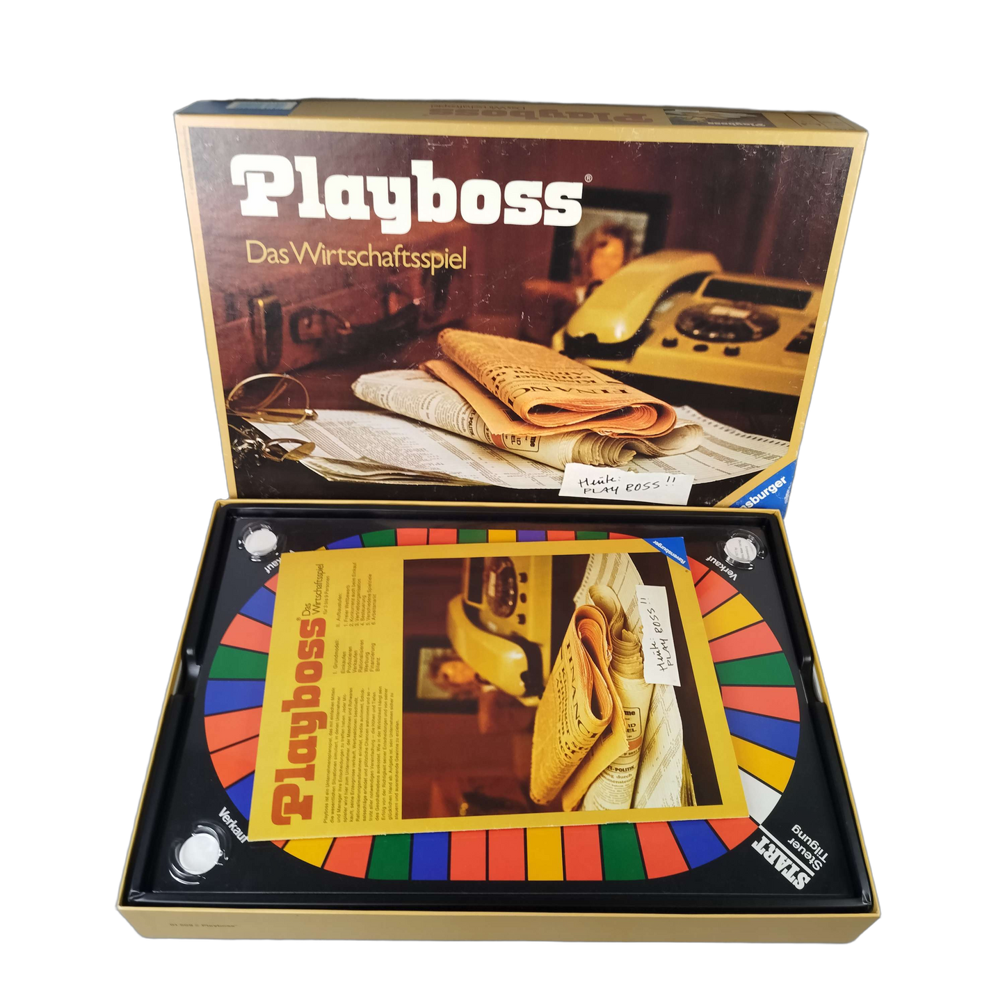 Ravensburger Playboss – Das Wirtschaftsspiel Brettspiel, ab 10 Jahre