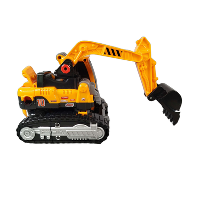 Young Toys Inc. Transformierender Bagger-Roboter Actionfigur