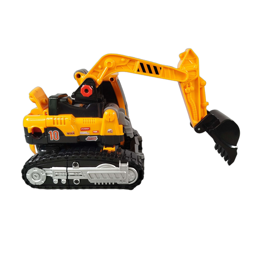 Young Toys Inc. Transformierender Bagger-Roboter Actionfigur