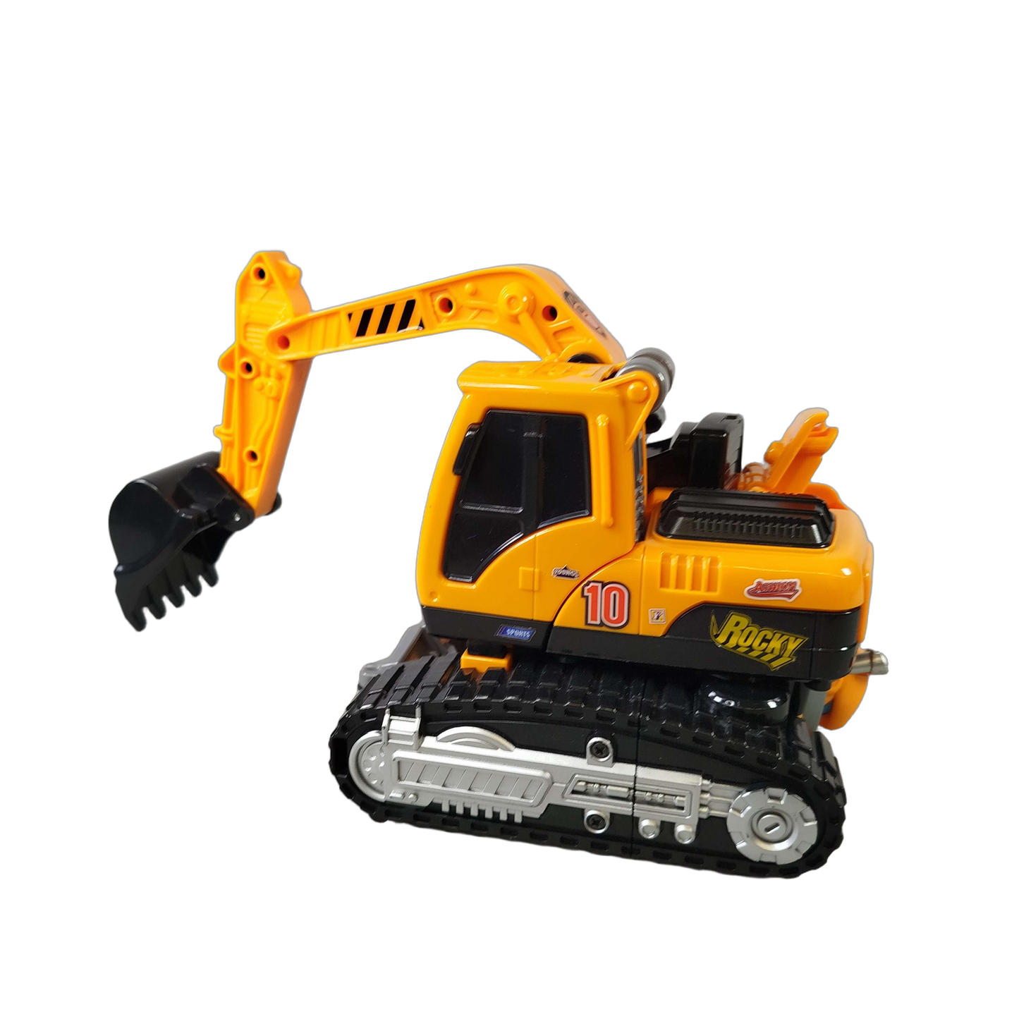 Young Toys Inc. Transformierender Bagger-Roboter Actionfigur