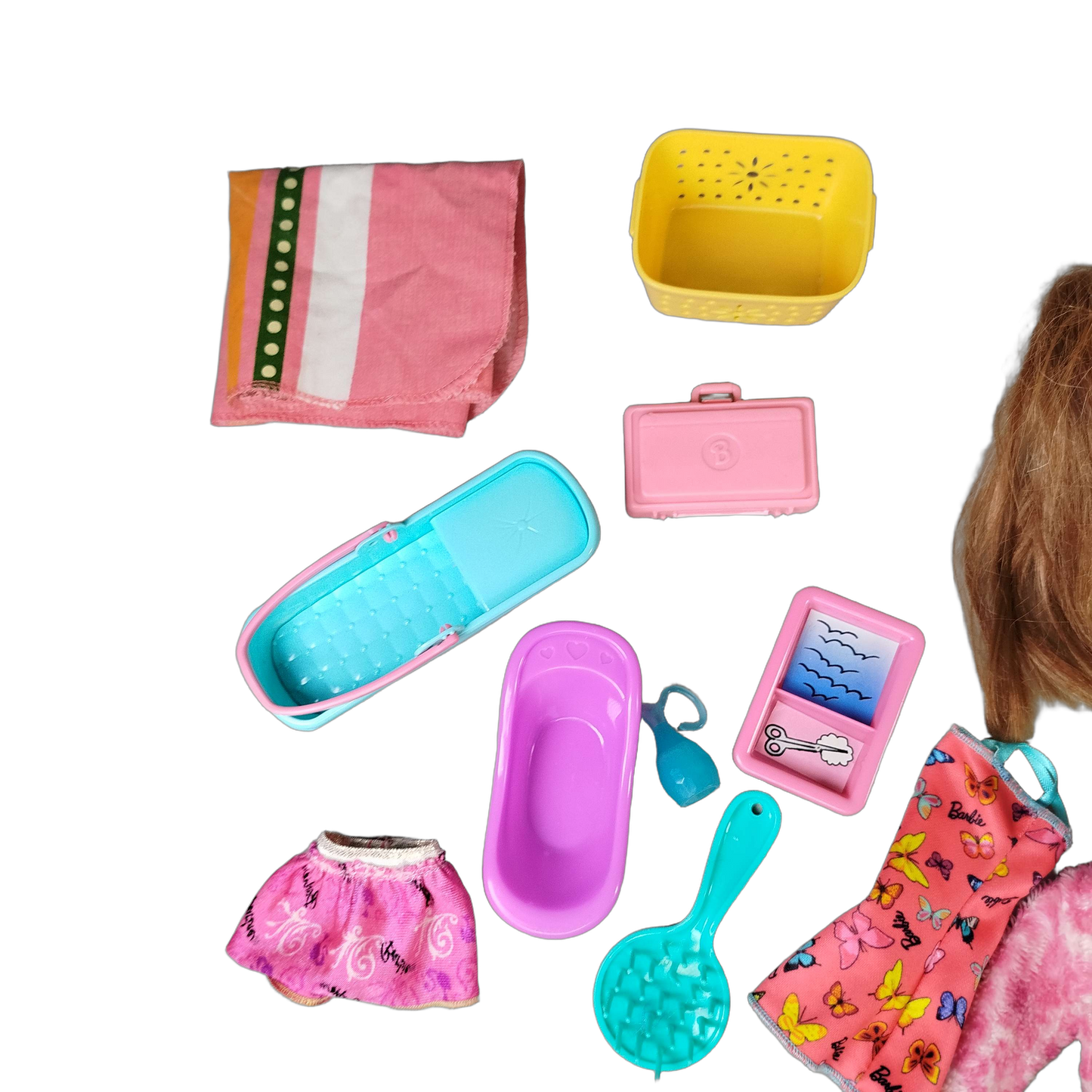 Barbie Bundle Schneewittchen Set von 4 Modepuppen & Pferd
