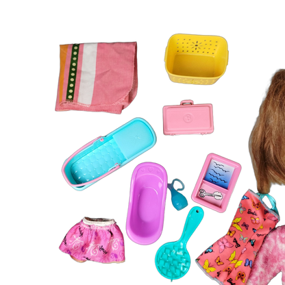 Barbie Bundle Schneewittchen Set von 4 Modepuppen & Pferd