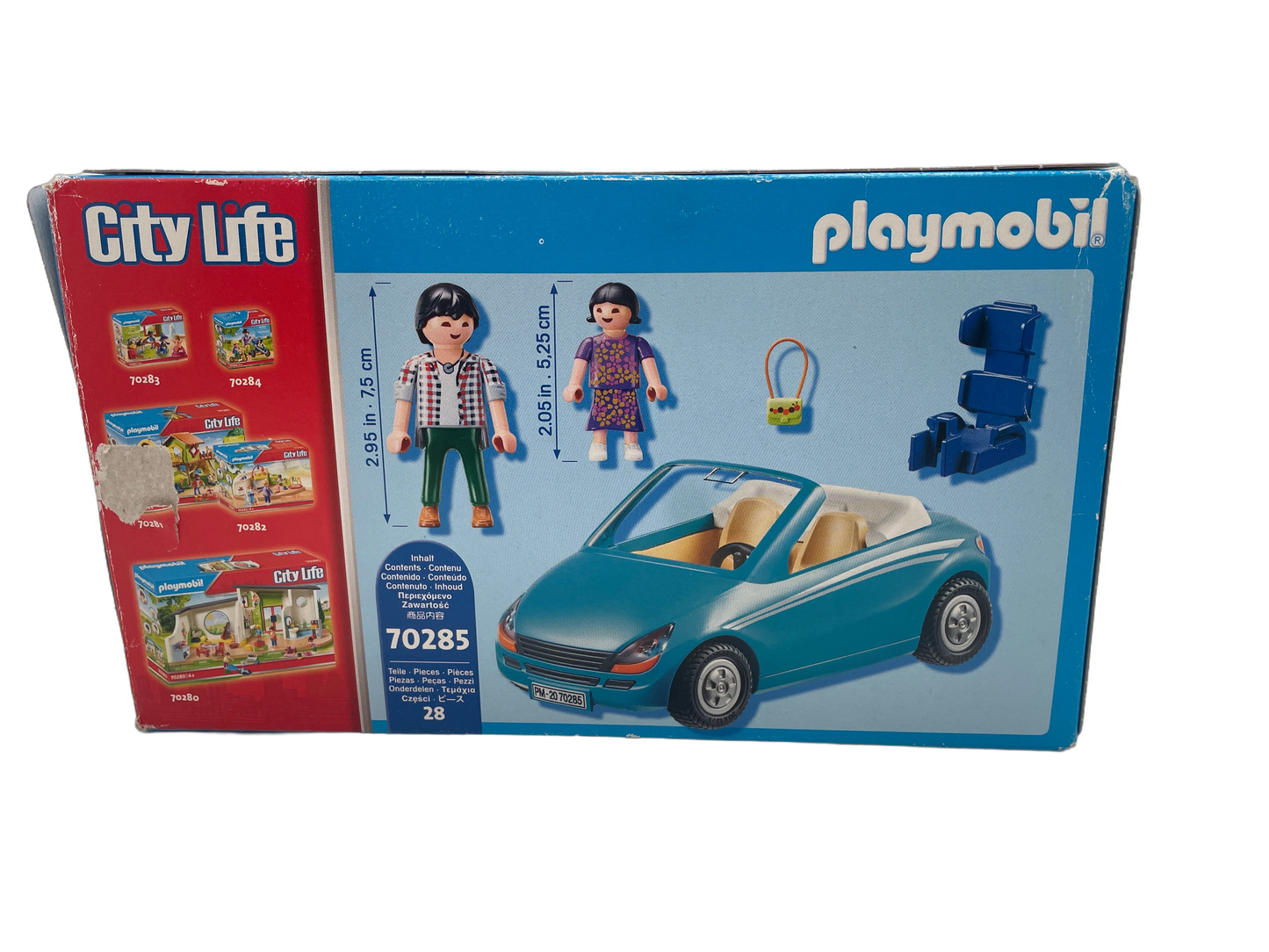 Playmobil Papa & Kind 70285 Cabrio Auto, ab 3 Jahre