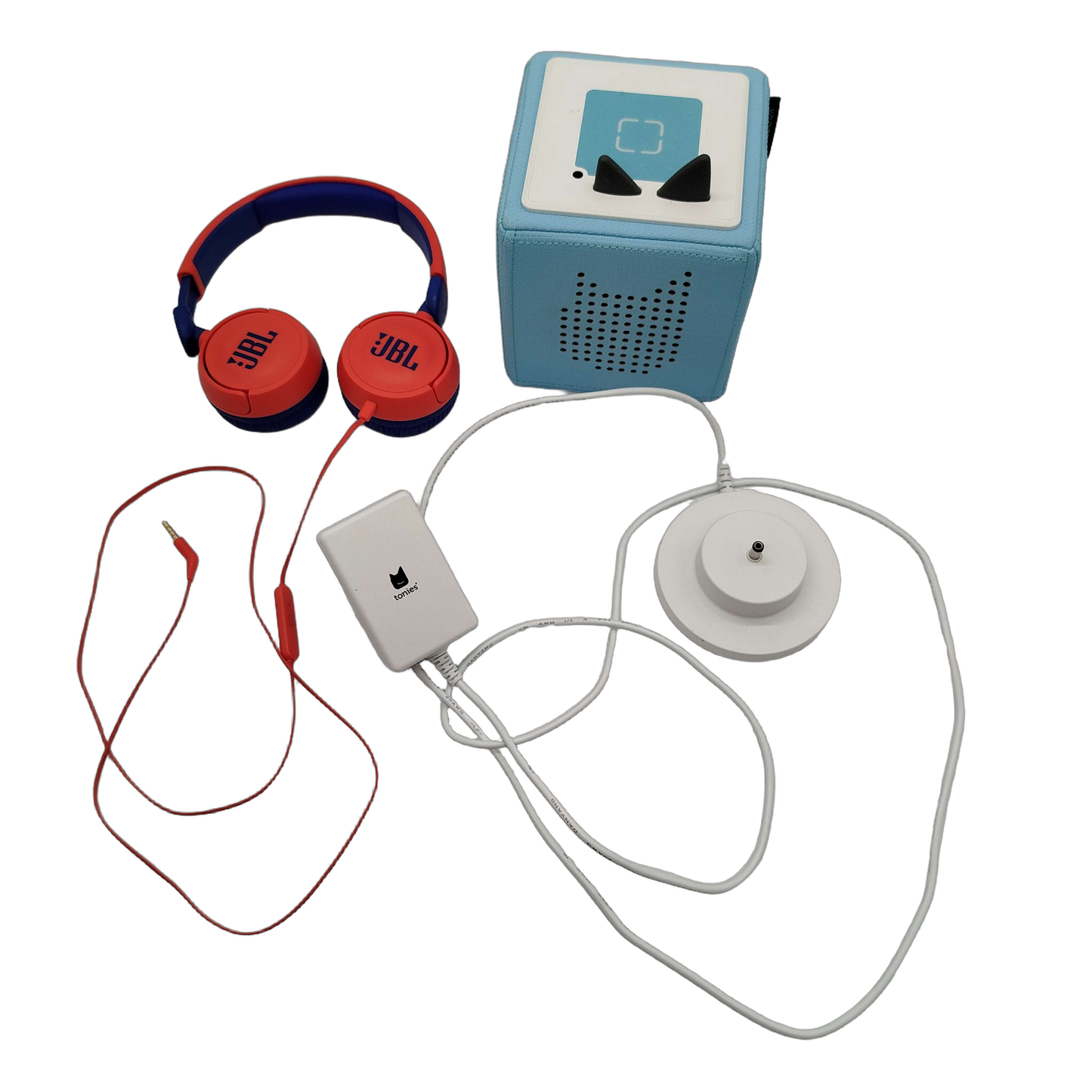 Tonies Bundle Set von 4 Toniebox & Kopfhörer