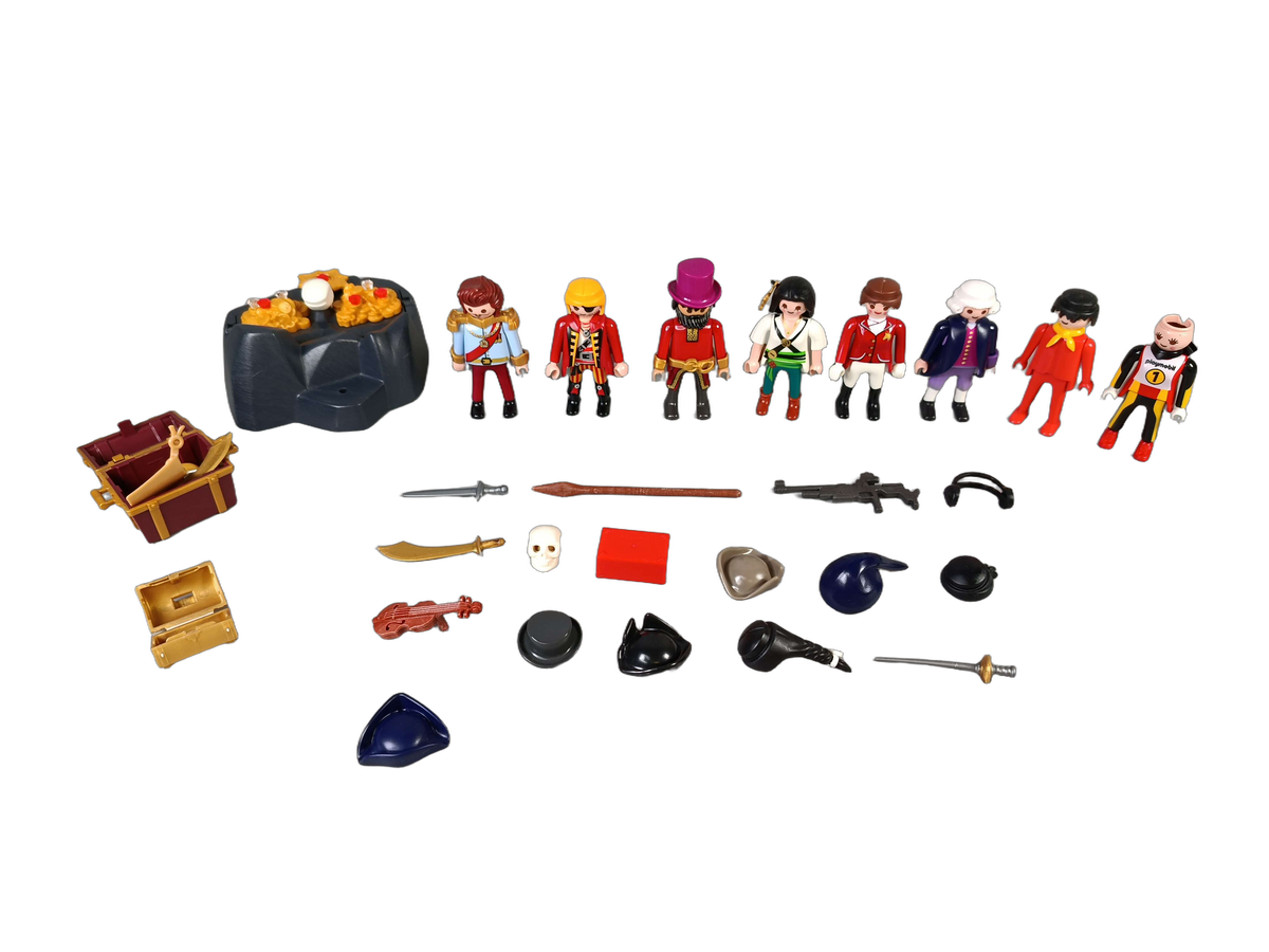 Playmobil Bundle Schatztruhe, großes Set Figuren & Zubehör