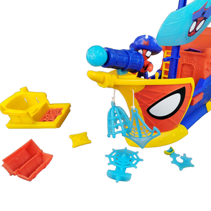 Hasbro Spidey Piratenschiff Actionfigur
