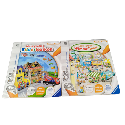 Ravensburger Bundle TipToi 2 Bücher Bilderlexikon & Wimmelbuch