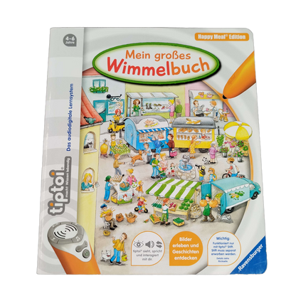 Ravensburger Bundle TipToi 2 Bücher Bilderlexikon & Wimmelbuch