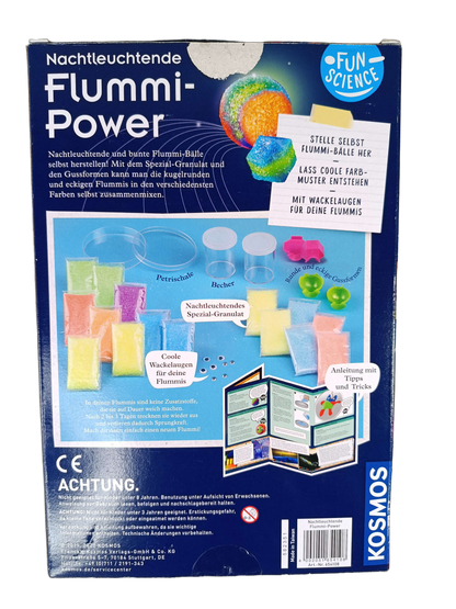 KOSMOS Nachtleuchtende Flummi-Power 654168 Experimentierset