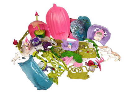 Schleich Glitzerndes Blütenhaus mit Einhörnern 42445 Spielset