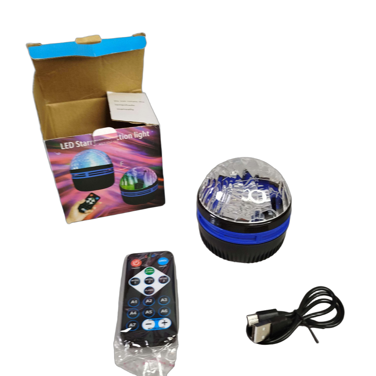 Sternenprojektor LED Starry Light USB Nachtlicht Lernspielzeug