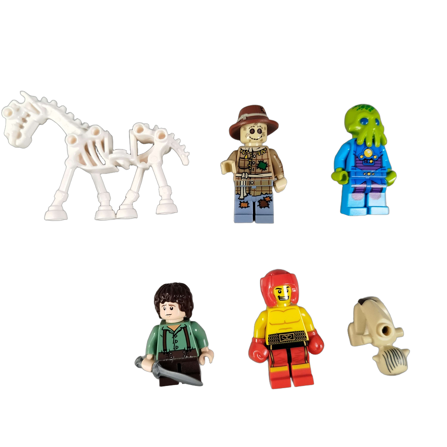 LEGO Bundle Minifiguren Set Dino & Skelettpferd