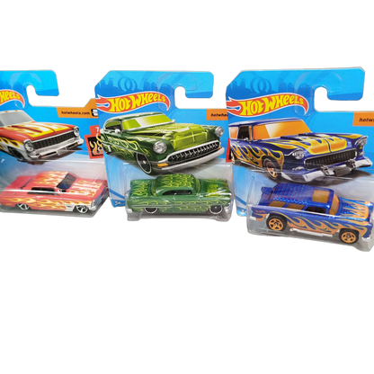 Hot Wheels Bundle HW Flames Set von 17 Autos Neu