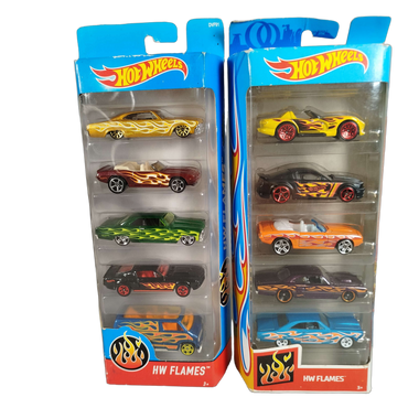 Hot Wheels Bundle HW Flames Set von 17 Autos Neu