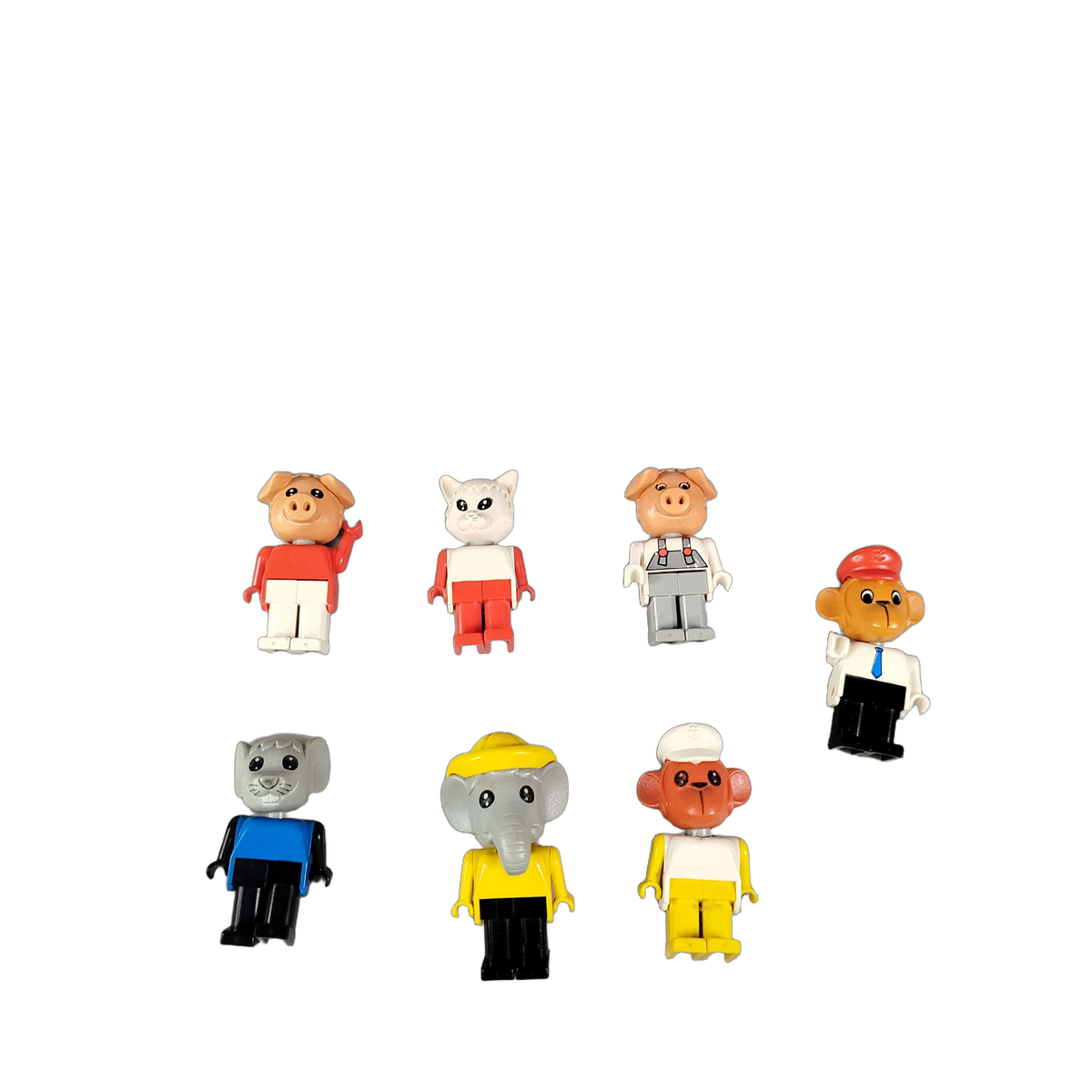 LEGO Bundle Fabuland 7x Tiere Figuren