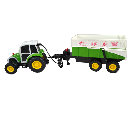 Traktor mit Anhänger Modellauto