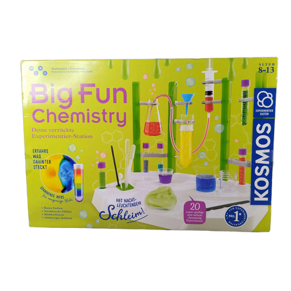KOSMOS Big Fun Chemistry 604507 Experimentierset, neuwertig