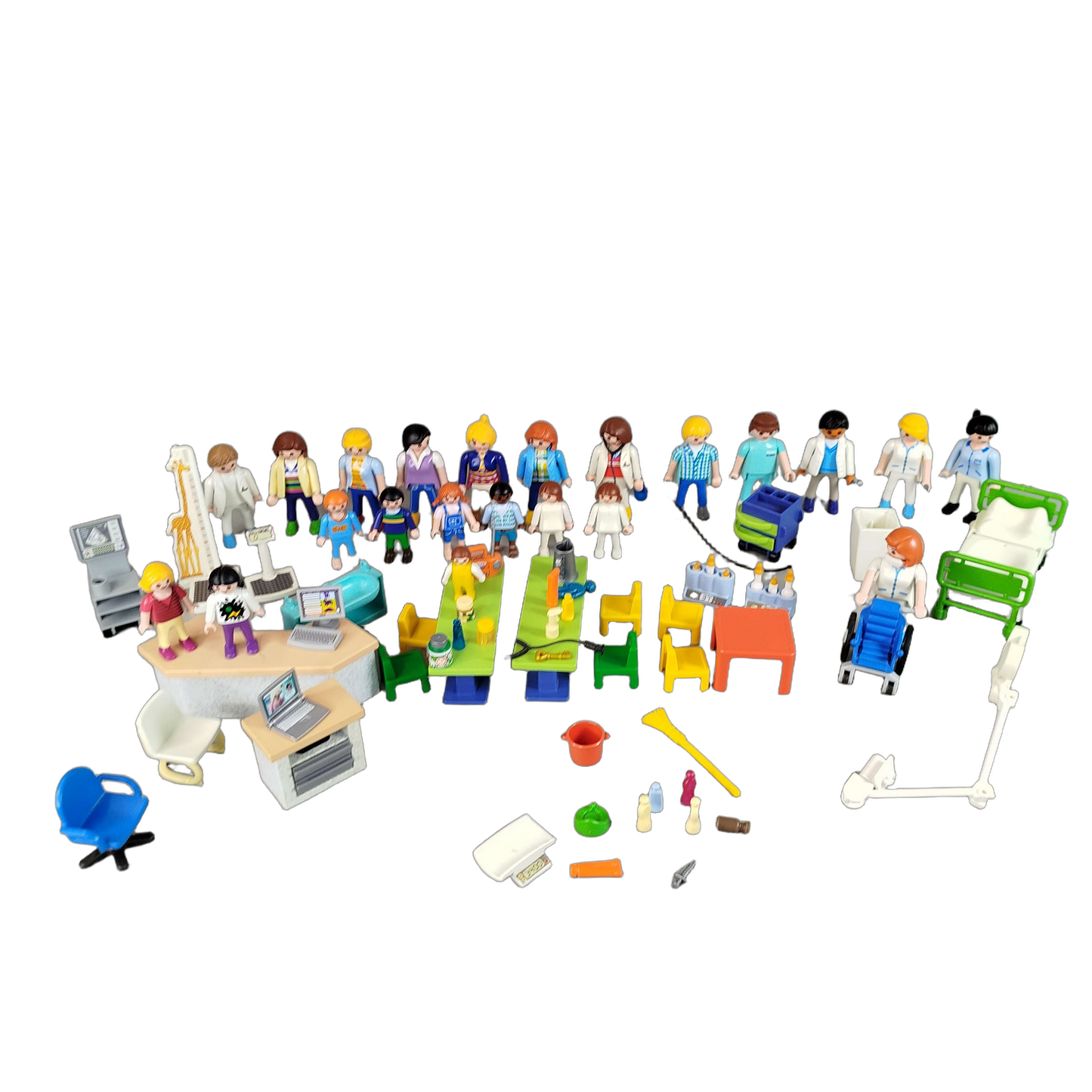 Playmobil Bundle Krankenhaus Set von 22 Figuren