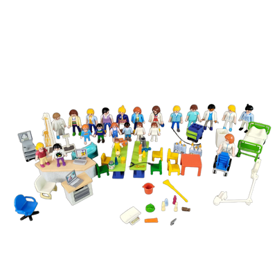 Playmobil Bundle Krankenhaus Set von 22 Figuren