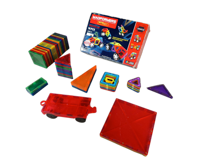 Magformers WOW Magnetbaukasten Fahrzeug 16-teilig