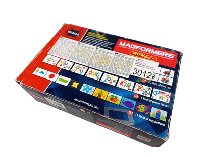 Magformers WOW Magnetbaukasten Fahrzeug 16-teilig