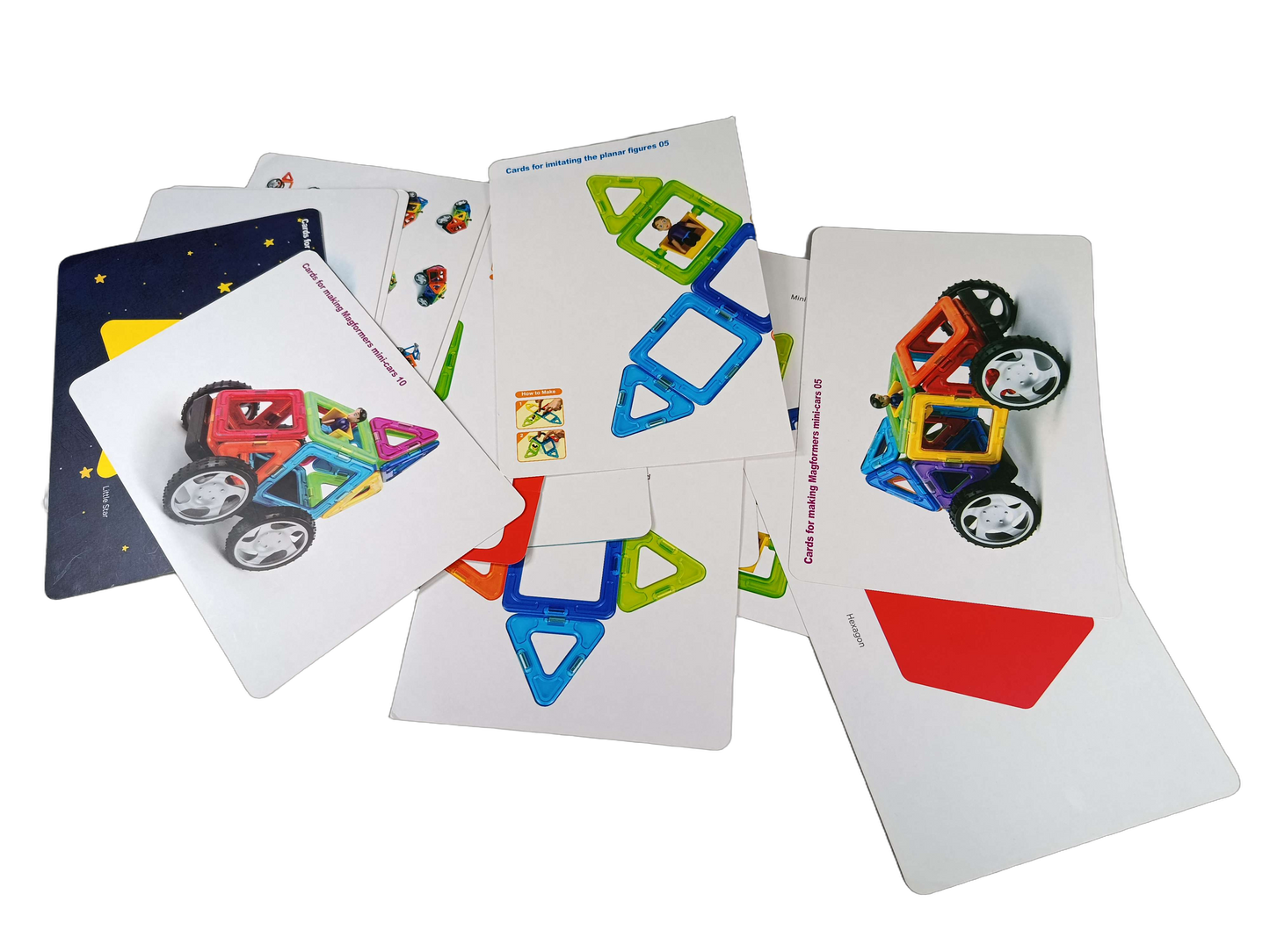 Magformers WOW Magnetbaukasten Fahrzeug 16-teilig