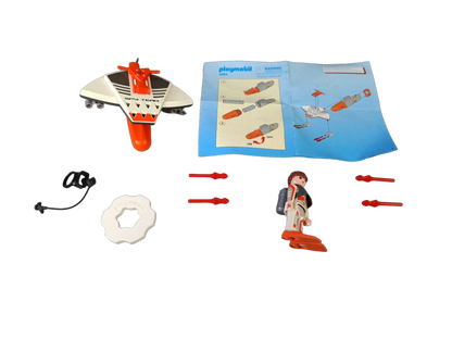 Playmobil Bundle Top Agents & Feuerwehr 4883 Set von 2 Figuren