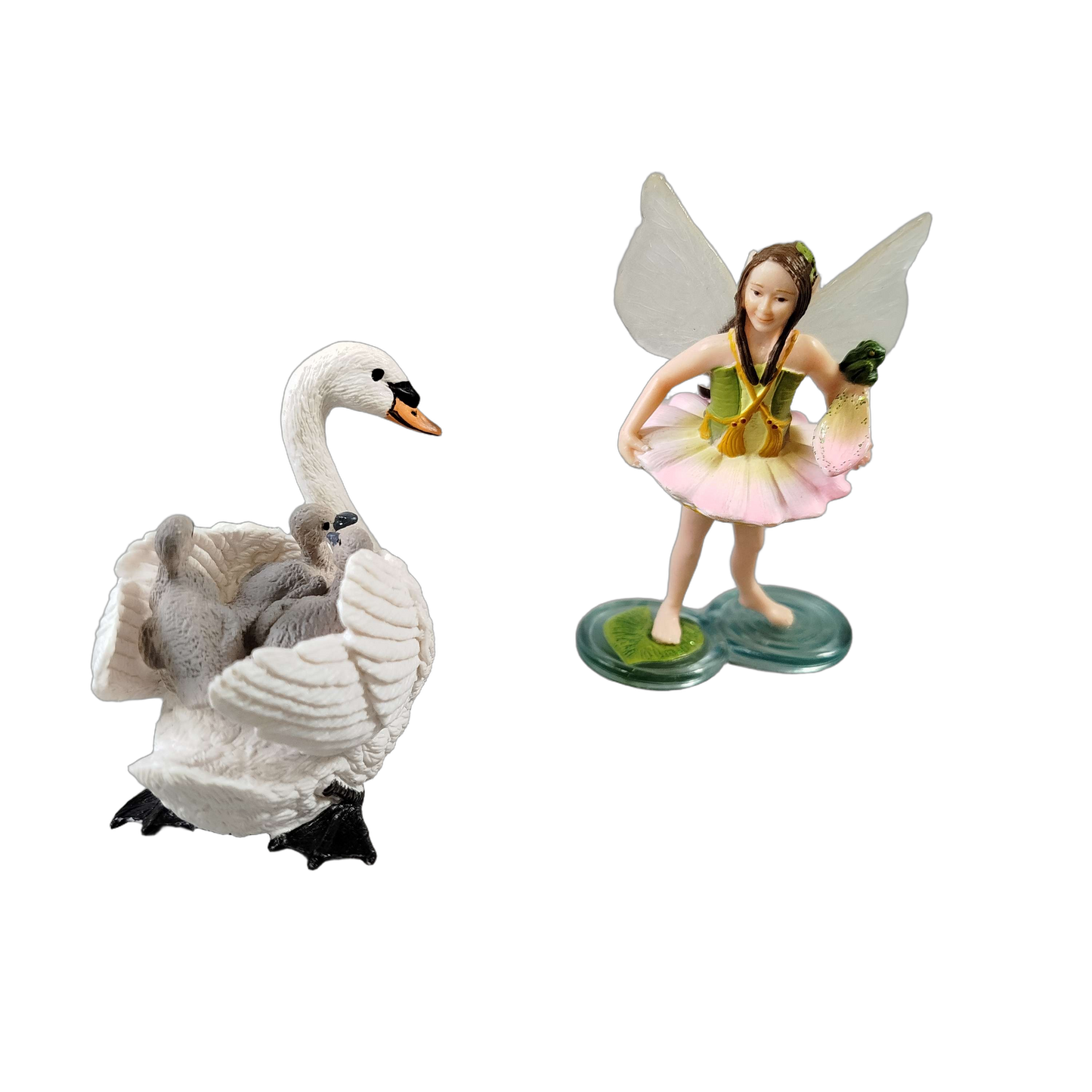 Schleich Bundle Bayala 3 Teile Elfen & Schwäne Figuren