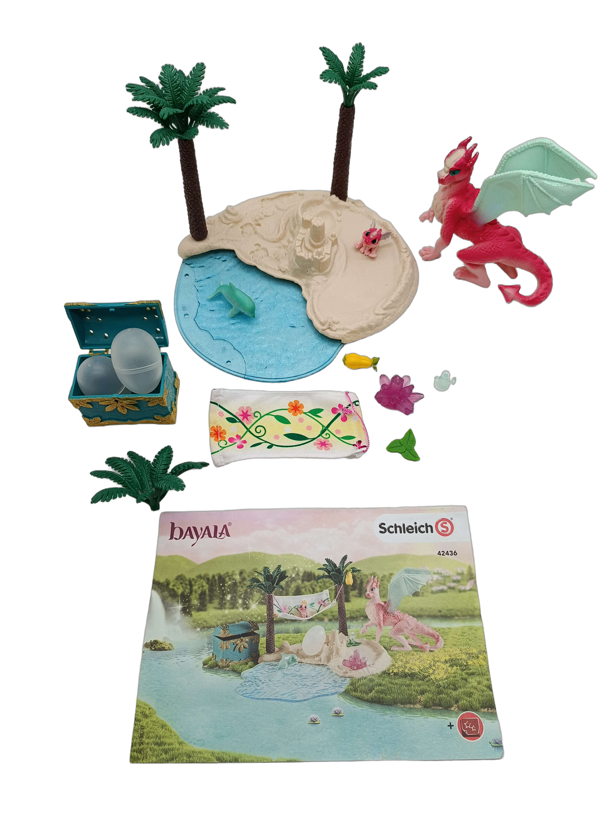 Schleich bayala Dracheninsel mit Schatz 42436 Spielset mit Zubehör