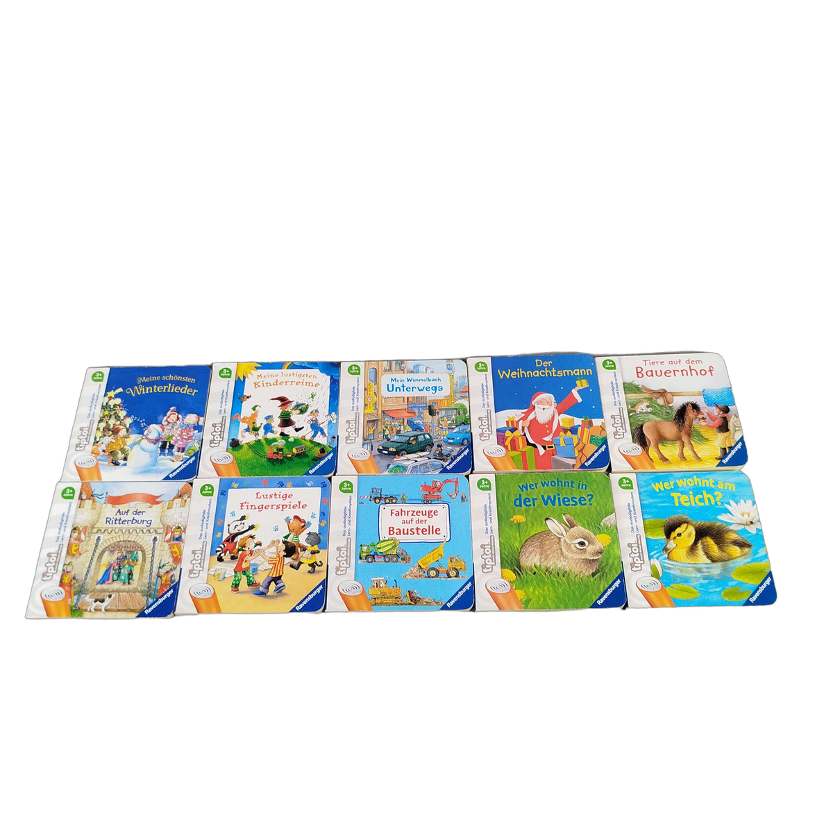 Ravensburger Bundle tiptoi Set von 10 Kinderbücher Lieder & Reime