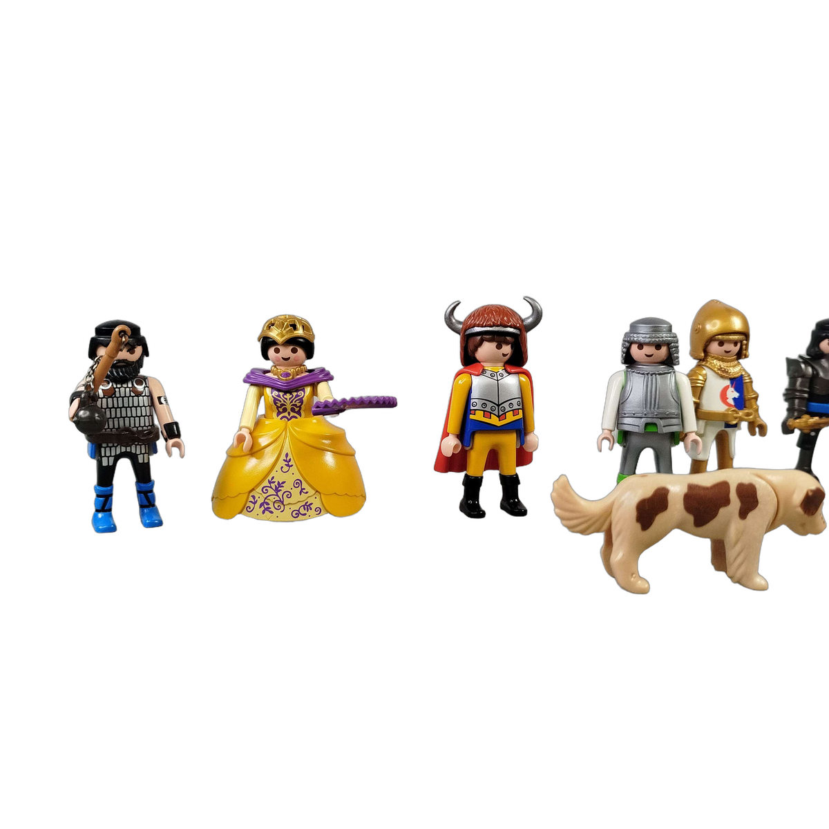 Playmobil Bundle Ritter & Wikinger 3315 Set von 7 Figuren & Pferd