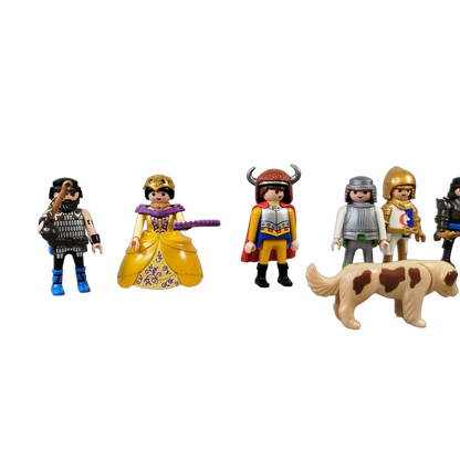 Playmobil Bundle Ritter & Wikinger 3315 Set von 7 Figuren & Pferd