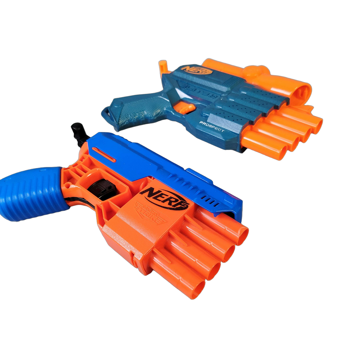 Hasbro Bundle NERF Prospect QS-4 & Alpha Strike Claw Set von 2 Blaster