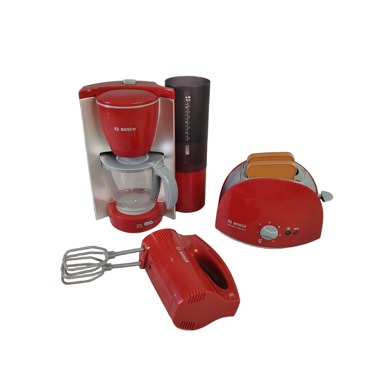 Theo Klein Bundle Kinderküche Set von 3 Kaffeemaschine & Toaster