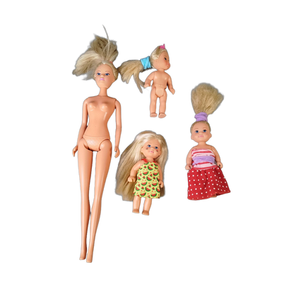 Simba Toys Bundle Evi Love & Shelly Set von 4 Puppen