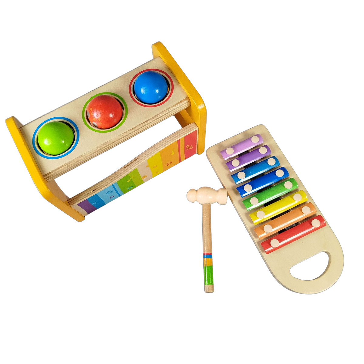Hape Klopfbank mit Xylophon Musikinstrument