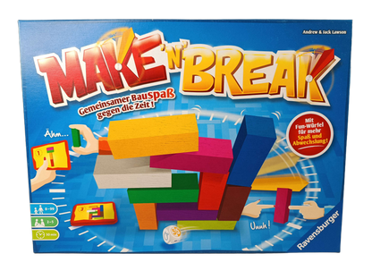 Ravensburger Make 'N' Break Brettspiel & Familienspiel, Neuwertig