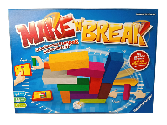 Ravensburger Make 'N' Break Brettspiel & Familienspiel, Neuwertig
