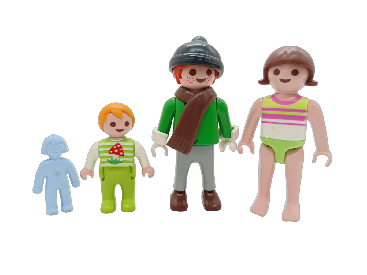 Playmobil Bundle Feuerwehr Set von 17 Figuren & Zubehör Fahrrad